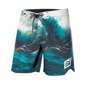 Unbelievable Board-Shorts Sunset (Aqua)