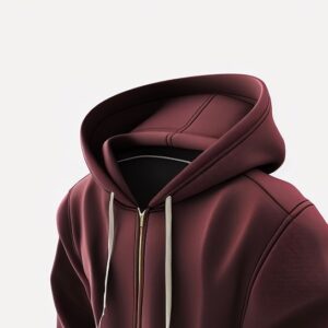 Unbelievable Beach Lover Hoodie (burgundy)