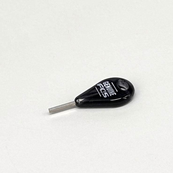 FCS Moulded Steel Key (dark grey) – Bild 3